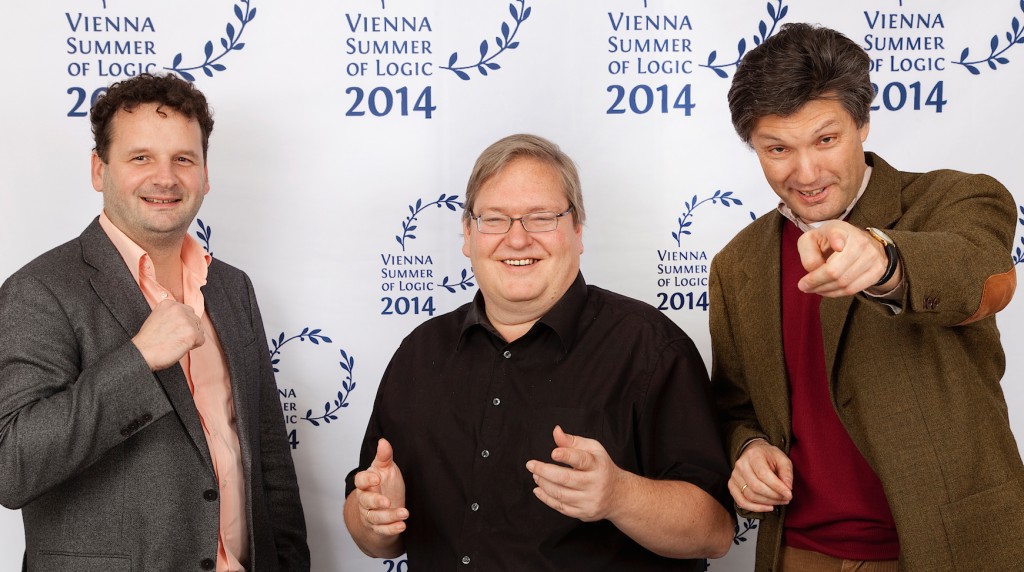 Helmut Veith, Matthias Baaz, Thomas Eiter © Nadja Meister